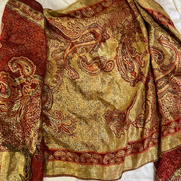 XL Pashmina & Silk Scarf - Picture 4 of 5